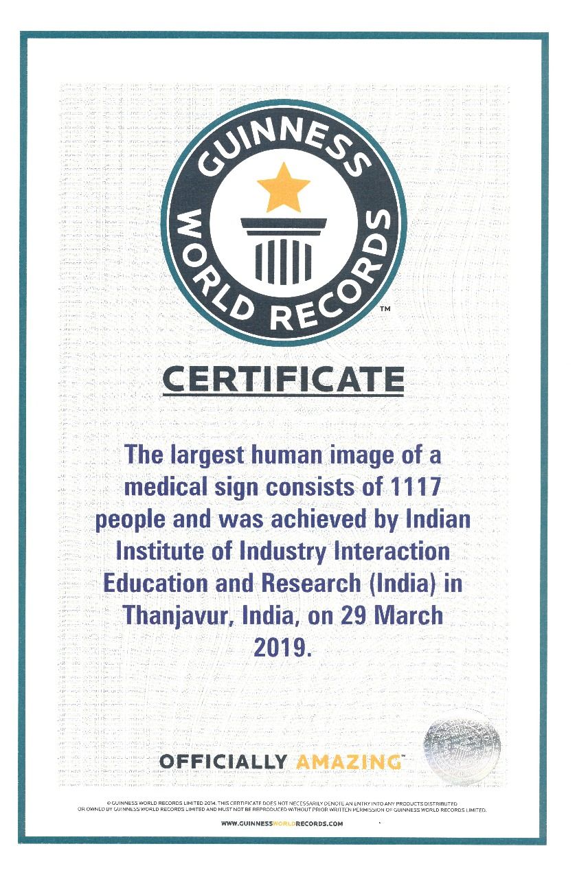 IIIIER - THE HOLDERS OF THE GUINNESS WORLD RECORD